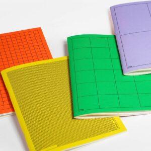 Pack x4 Cuadernos Grillados